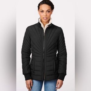 Bernardo Sleek Rays Puffer Jacket NWT NEVER WORN.